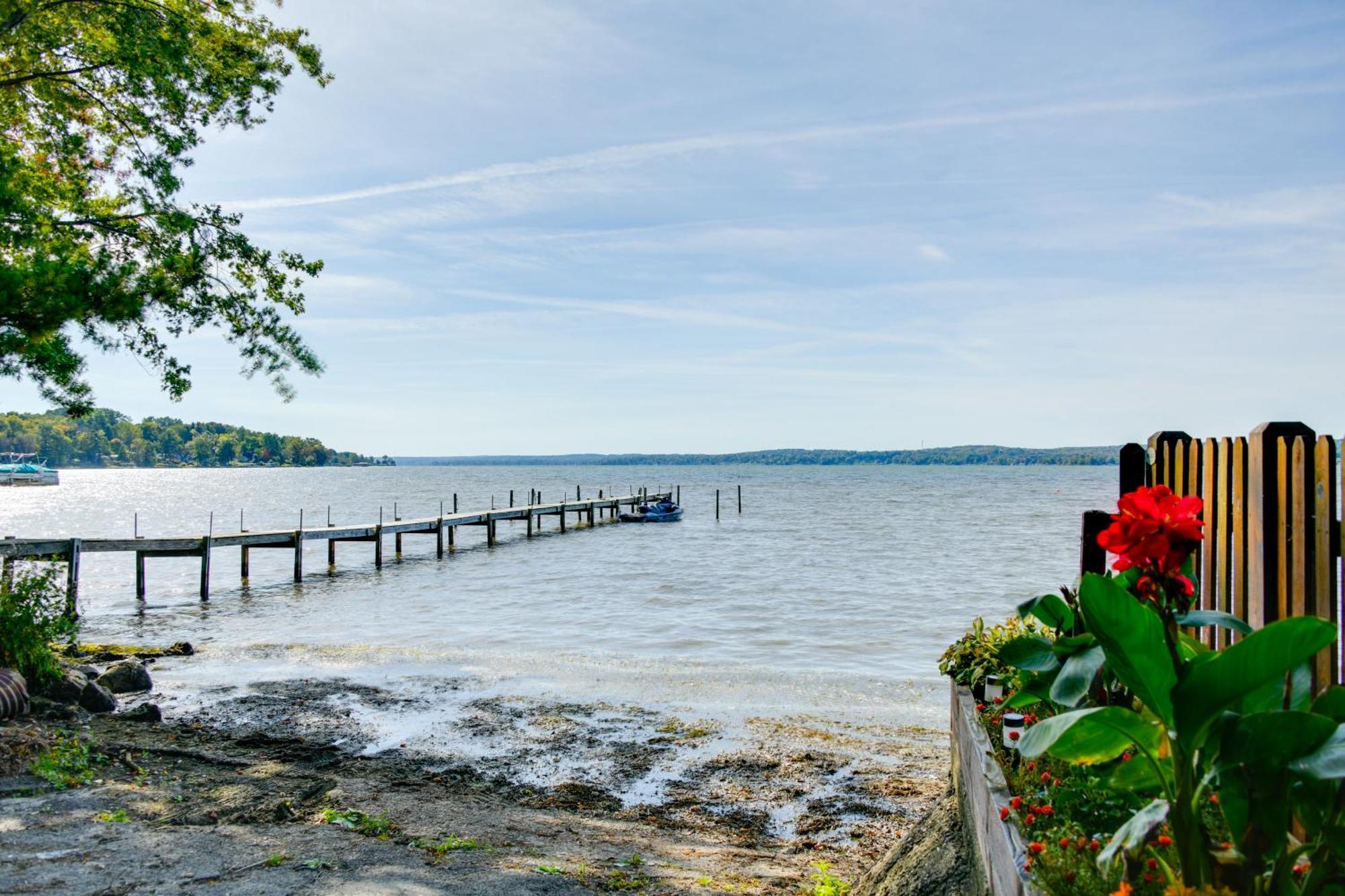 Waterfront Cottage - Dock And Chautauqua Lake Access Mayville Ngoại thất bức ảnh