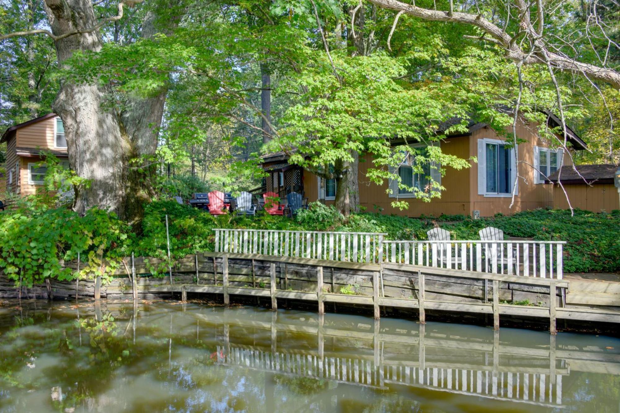 Waterfront Cottage - Dock And Chautauqua Lake Access Mayville Ngoại thất bức ảnh
