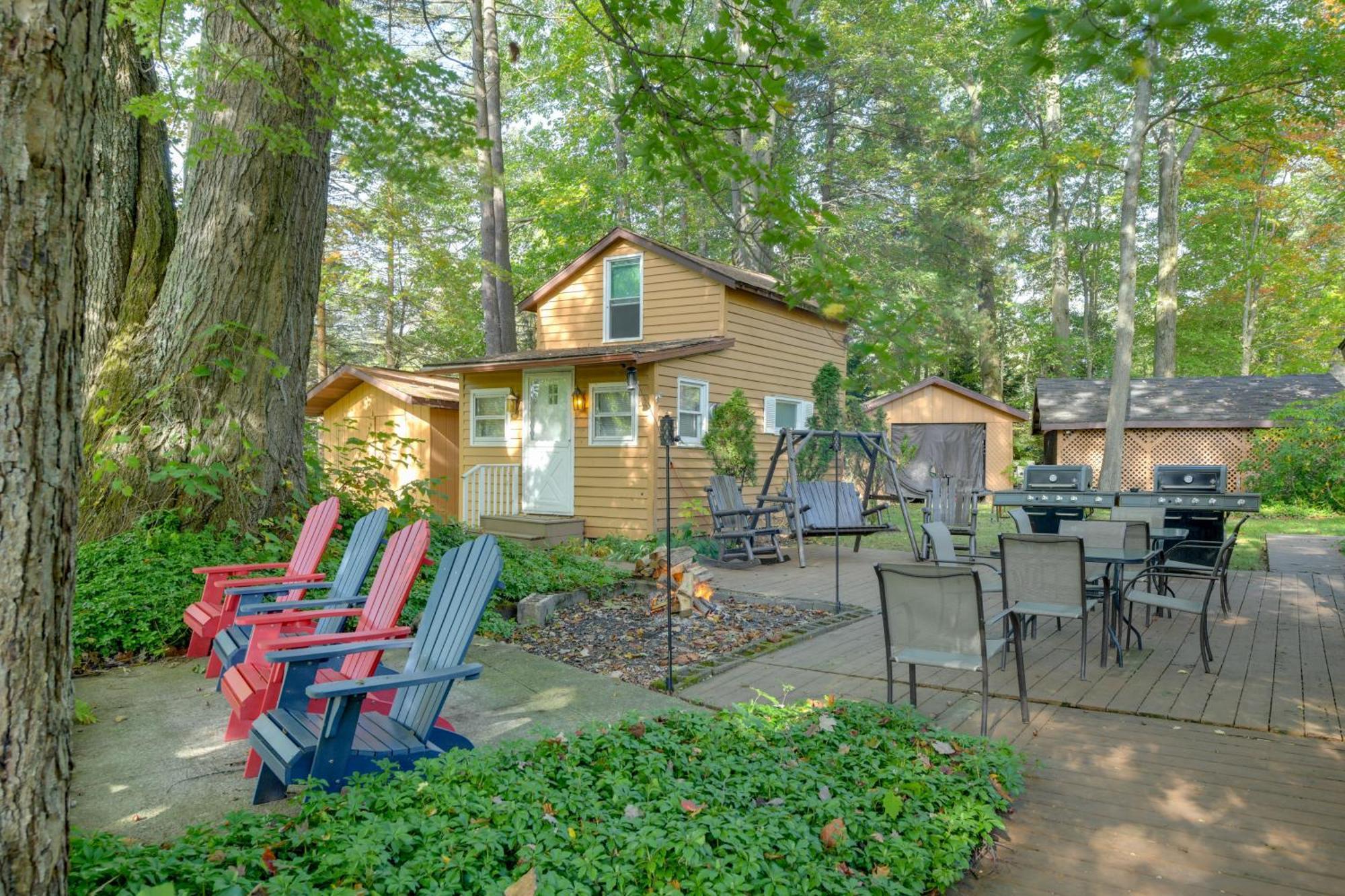 Waterfront Cottage - Dock And Chautauqua Lake Access Mayville Ngoại thất bức ảnh